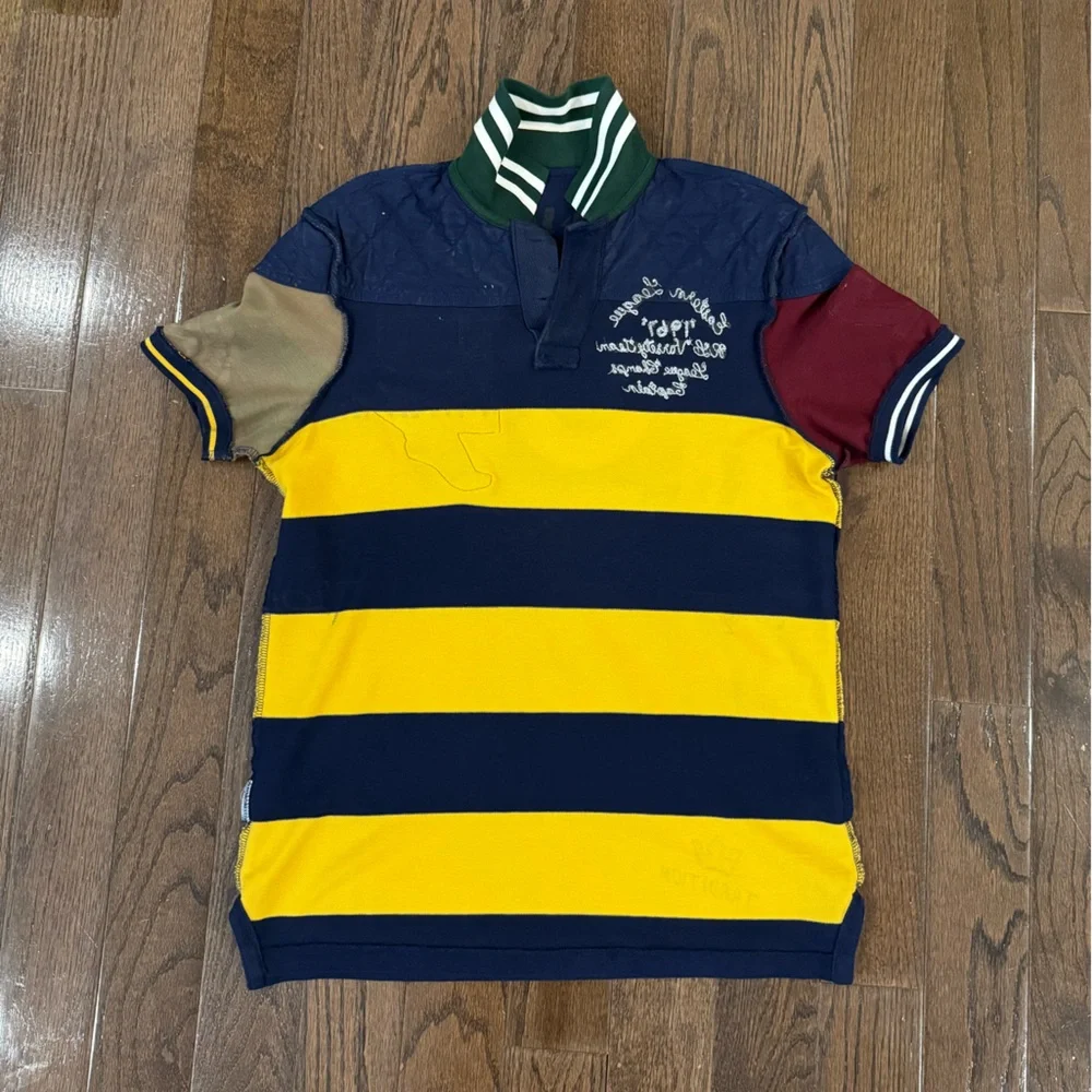 Polo Ralph Lauren P Wing Camo Rugby Short Sleeve Polo Shirt Size XS - Picture 11 of 14